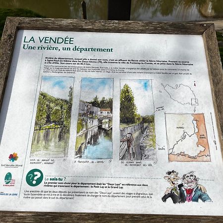 La Maison Du Bonheur Le Gué-de-Velluire Extérieur photo